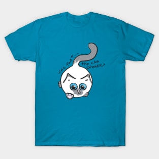 Hungry Circle Cat T-Shirt